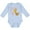 AE-Light Blue, variant on Inktastic My Great Uncle Loves Me- Cute Giraffe Boys or Girls Long Sleeve Baby Bodysuit