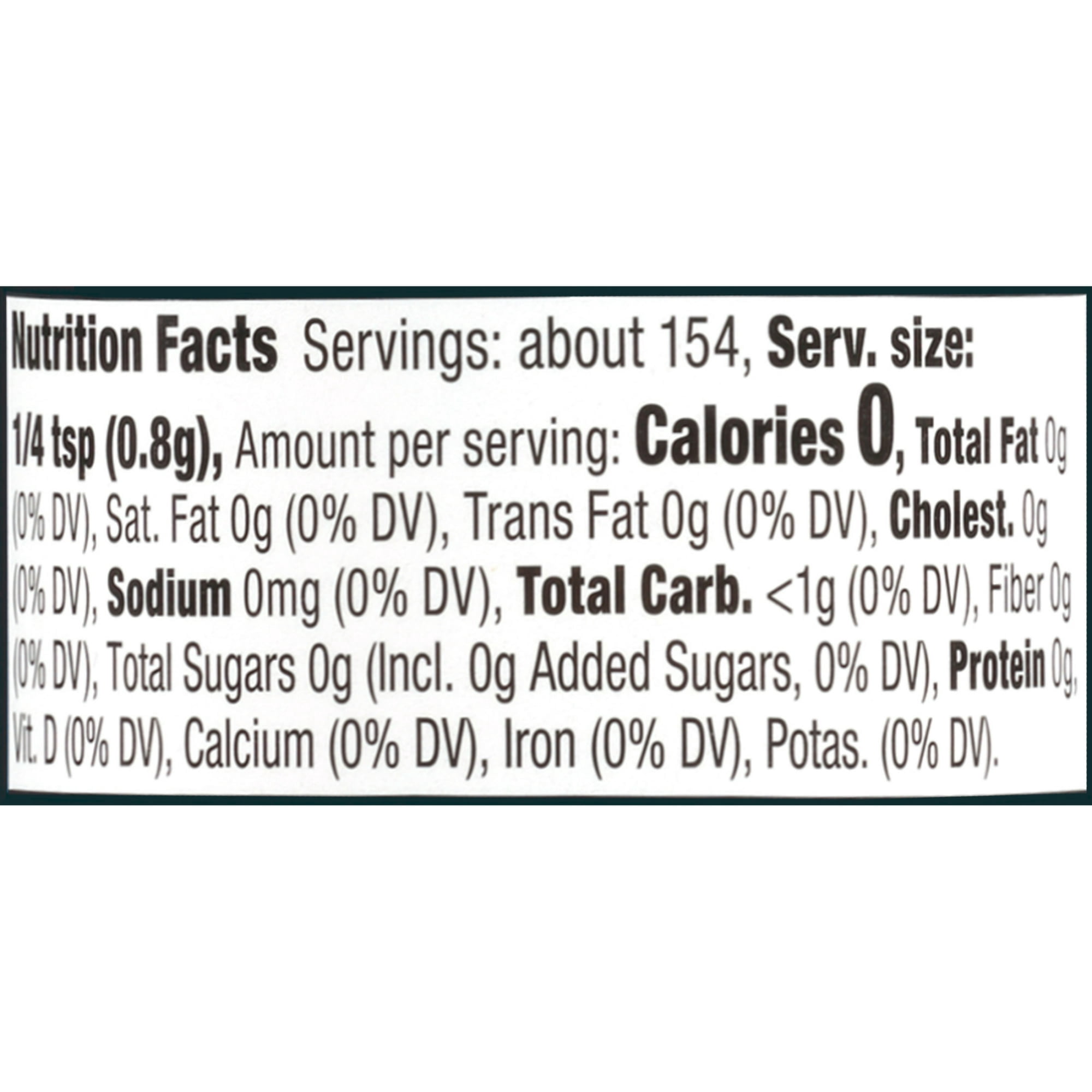 McCormick Seasoning, Salt Free Garlic and Herb, 4.37 oz Bottle