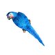 thumbnail image 5 of 20 De Resina Gran Modelo De Aves De Estatuil Juguetes Para Jardín Ornamento arte Decoración Decoración Colgante De Jardín 38cm azul CUTICAT Adorno de loro realista, 5 of 6