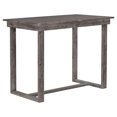 thumbnail image 2 of 5 Piece Counter Height Dining Table Set, Atumon Dining Room Set with 4 Upholstered Chairs, Wood Dining Table Set for 4, Farmhouse Dining Table Set for Kitchen Dining Room Apartment, Gray, 2 of 10