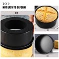 thumbnail image 2 of 2 Pcs Chiffon Cake Pan Pizza Plate Tray Cheesecake Baking Mold Biscuit, 2 of 6