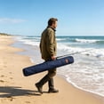 thumbnail image 6 of CaiYueKe Fishing Rod Canvas Bag, Portable Fishing Pole Carrier with Adjustable Strap, Foldable Fishing Rod Reel Organizer Storage Bag Travel Case for Fishing Tackle Gear Men, 6 of 7