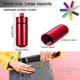 thumbnail image 3 of Pill Box Keychain Pill Box Waterproof Pill Case Pill Box Keychain Pill Box Metal, 3 of 5