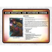 2025 Topps Chrome Deadpool Hobby Box