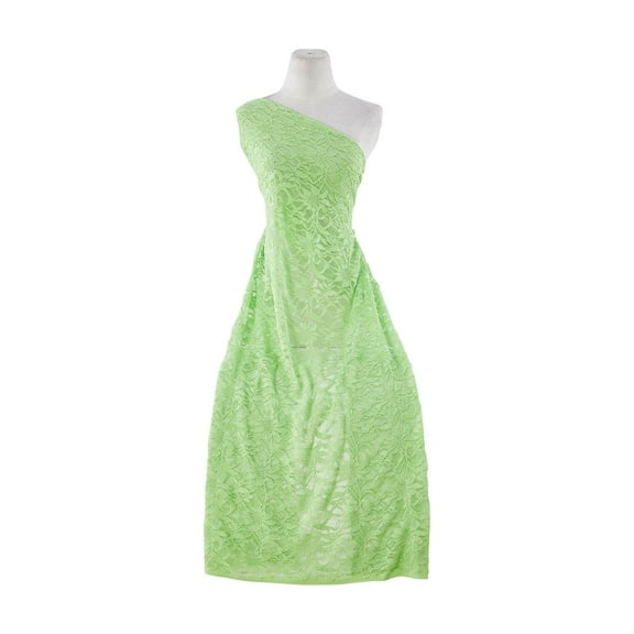 Zelouf Tonal Stretch Lace  , Sewing, DIY, Crafts Fabric by the Yard, Lily Lilac, 3 Yard