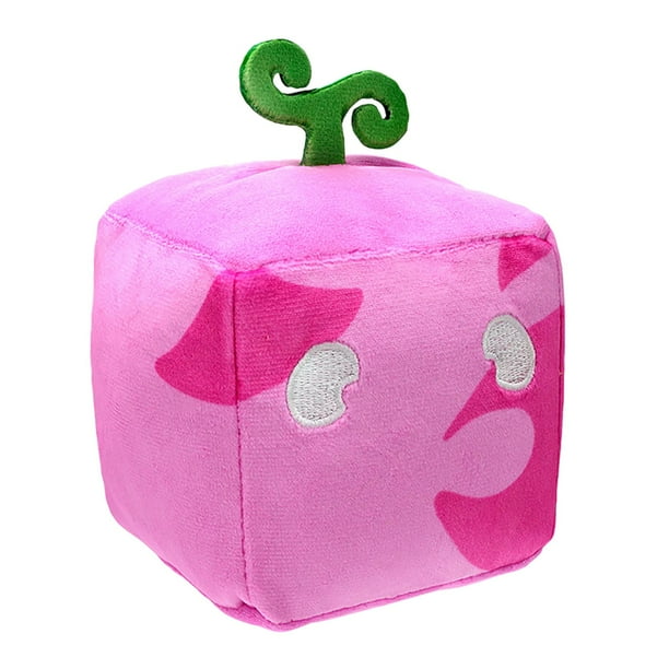 KEVCHE 15cm Peluche Blox Fruits Cajas Sorpresas, Juguetes de Blox Fruits Plush Blox Fruits Mystery Box Plushies Blox Fruits Box Rosa, Cajas de Blox Fruits Juguete para Ninos, Edad 4+