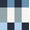 Blue, variant on Emily Rayna&reg; Framework Peel and Stick Wallpaper