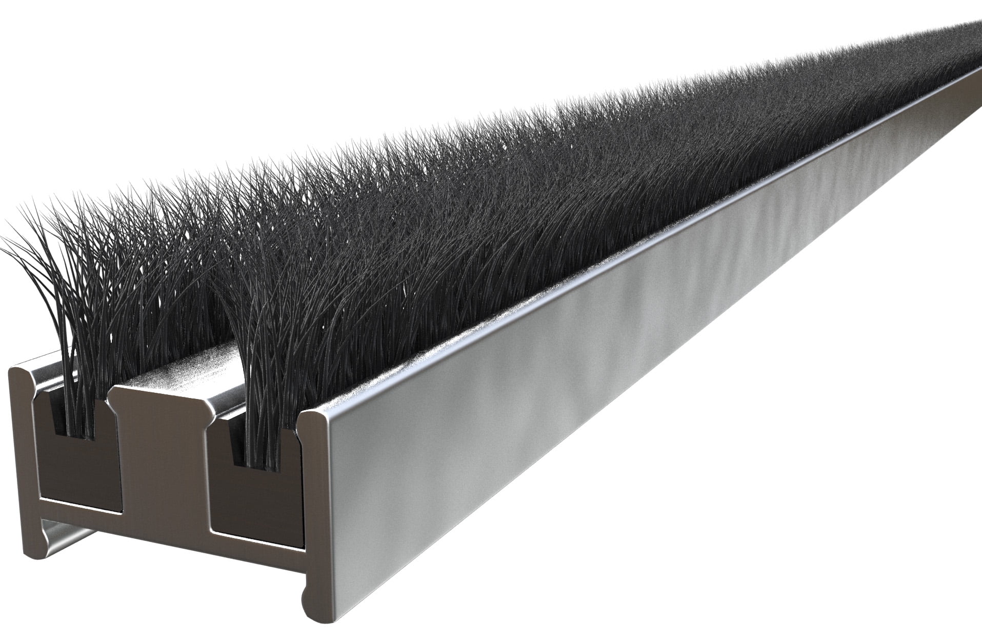 CRL R011G83L 831/4" Narrow Commercial Door Astragal with Weatherstrip