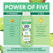 (2 pack) Alberto VO5 Kiwi Lime Clarifying Shampoo with Rosemary Extract, Paraben Free, Silicone Free, Vitamin-Enriched Formula for Deep Clean & Shine