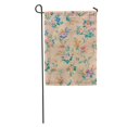 thumbnail image 1 of JSDART Antique Old Retro Floral Pattern 1950 Decent Space 1960 Abstract Garden Flag Decorative Flag House Banner 28x40 inch, 1 of 2