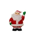 thumbnail image 7 of Waving Santa Claus Resin Figurine, 6in, Classic Christmas Santa Tabletop Statue with Green Mittens, Lovely Holiday Ornament for Porch Mantel Indoor Home Christmas Layout, 7 of 7