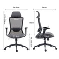 thumbnail image 6 of Newboti Furniture High Back Mesh Office Chair:8322H-BK BN.8381, 6 of 9
