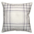 thumbnail image 2 of Creative Products Painted Plaid Blue 18 x 18 Indoor / Outdoor Pillow, 2 of 3
