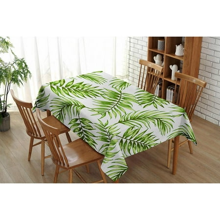 

Palm Tree Tablecloth Tropical Plants Dining Table Cover Rectangular &Square