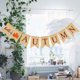 thumbnail image 5 of EeaseMX ¡HOLA OTOÑO! Banderines con letras marrones, hojas de arce, guirnalda de lino con cola de golondrina, bandera para festivales de otoño, suministros para fiestas, decoraciones para fiestas., 5 of 7