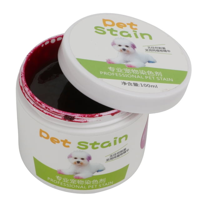 Pet Hair Temporary Dye Natural Ingredients Pet Hair Dye Cream for Pet Dogs ANGGREK Otros