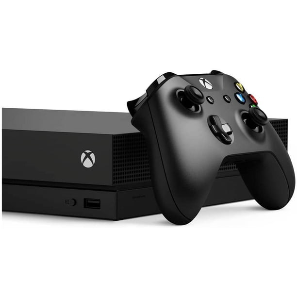 Microsoft Xbox One X 1TB, 4K Ultra HD Gaming Console, Black
