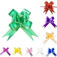 thumbnail image 2 of Toystoory 10pcs Belleza Organza Cinta Lazos Coche Boda Regalo Decoración Envolvente Kits de decoración para fiestas verde Toystoory JJ15892-04, 2 of 6