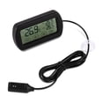 thumbnail image 2 of LCD Digital Thermometer Hygrometer Can Alarm Egg Hatching Amphibious Pet Thermometer Electronic Hygrometer Monitor with, 2 of 8