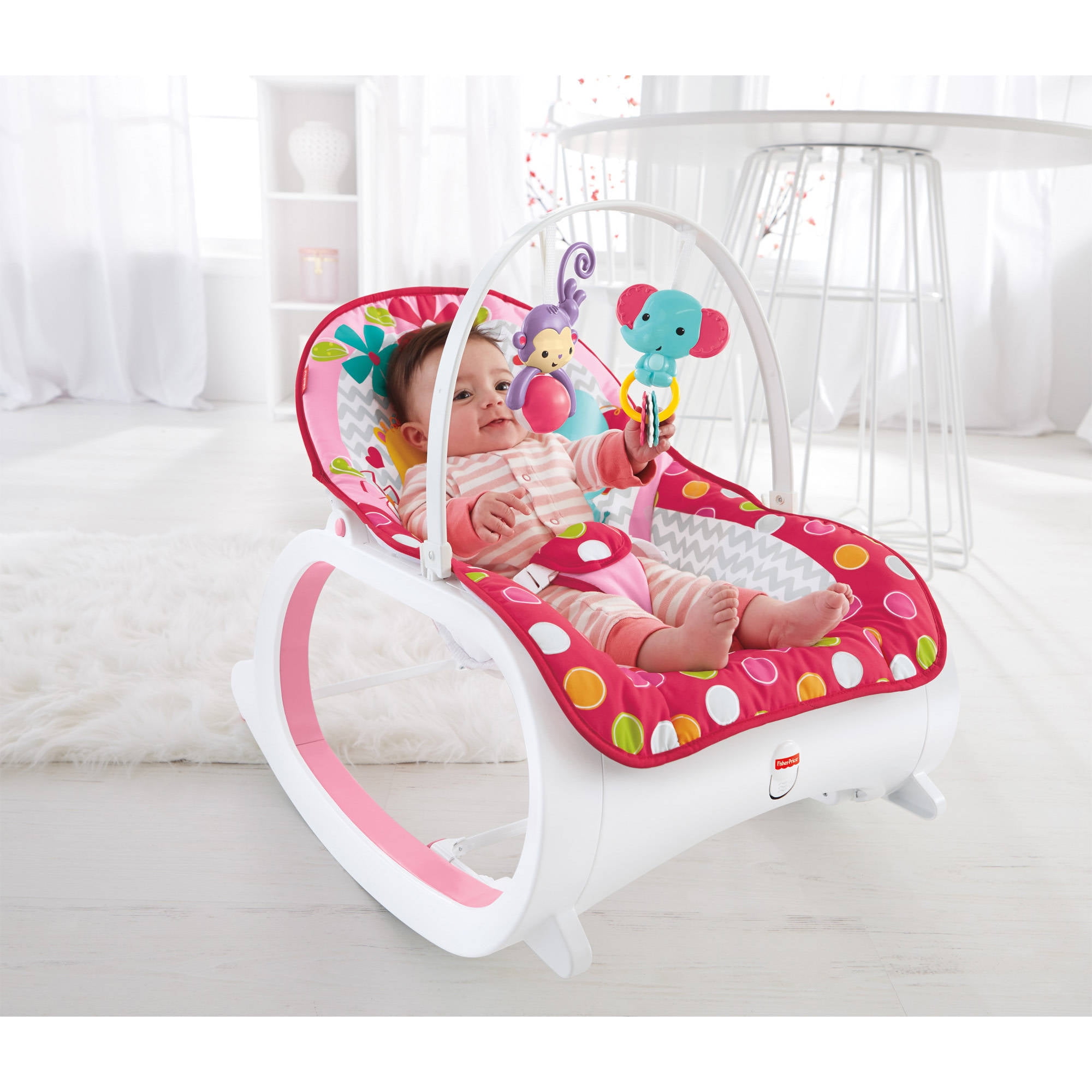 pink rocking chair for child