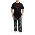 thumbnail image 5 of CafePress - Krampus Face Naughty Pajamas - Men's Dark Loose Fit Cotton Pajama Set, 5 of 7