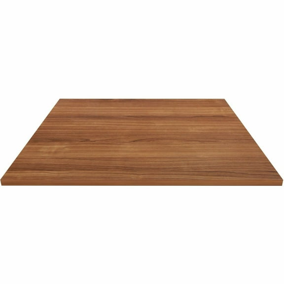 Lorell LLR69962 42 x 1 x 42 in. Conference Tabletop, Walnut