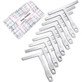 thumbnail image 1 of 10-Piece Set 9 Arc Ruler 1 String Height Ruler for Guitar and Bass, 1 of 5