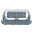 thumbnail image 5 of Mainstays 12 Cup Muffin Pan with Covered Carrier, Carbon Steel Bakeware, Plastic Cover, 5 of 8