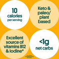 thumbnail image 5 of Seaweed Sushi Nori Premium Organic Roasted Seaweed Sheets, Keto, Vegan, Gluten-Free, Restaurant-style Sushi Nori Sheets 0.81 Ounce (Pack of 1), 5 of 5