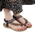 thumbnail image 3 of WILLBEST Sandalias Deportivas De Verano A La Moda Para Mujer, Informales, Con Punta Abierta, Planas, Con Diamantes De Imitación, Cómodas, Suaves, Transpirables, Con Banda Elástica, 3 of 6