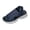 Dark Blue, variant on Womens Orthopedic Walking Sandals 2026 with Arch Support Summer Open Toe Knitted Slip On Sports Shoes Lightweight Platform Sandals White 41(US-8.5)