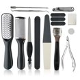 thumbnail image 1 of 15pcs Exfoliating Pedicure Peeling Foot Care Dead Skin Remover Foot Manicure Set, 1 of 9