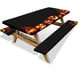 thumbnail image 2 of Fiudx Liquidación de ahorros de verano Mantel de picnic con funda de playa, juego de tres piezas, mantel elástico para mesa de camping, mantel impermeable para exteriores, 2 of 6