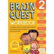 Brain Quest Workbook: Grade 2 [With Stickers] (Paperback)