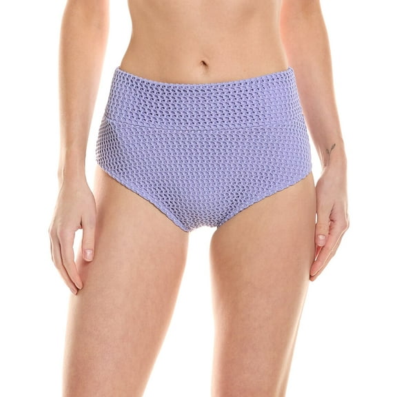 Montce womens Crocheted High Rise Bottom, l, Purple