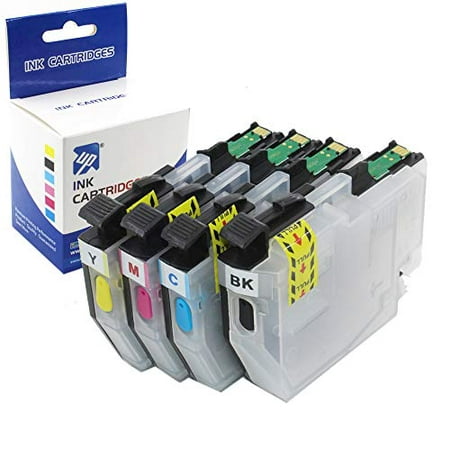 LC3011 LC3013 XL Empty refillable Ink Cartridges for Brother MFC-J491DW MFC-J497DW MFC-J690DW MFC-J895DW J497DW J491DW J690DW J895DW Printer Attention please! 1?Different Area use different ink cartridge model although printer model is same! If you have previously purchased the same type of ink cartridge and can apply it to your printer  then you can purchase our ink cartridge. Otherwise please do not buy this cartridge .2)Empty refillable ink cartridge / without ink. Users need to filling ink(more then 75% full) before using.Printer won t detect ink cartridge when empty ink cartridge installed.3?Ink Cartridge come with one time chip . Users need to change a new set chip after printer show ink level empty. Or Use CHIP RESETTER (ASIN: B089754BFR) to reset chip ink level to continue work with ink cartridge.4)If you need Prefilled one-time use ink cartridge. Search the ASIN: B08ZD5JBRNProduct Name : Empty refillable ink cartridge Cartridge Number : LC3013 BK/C/M/Y Suitable For Printers : Brother MFC-J491DW Brother MFC-J497DW Brother MFC-J690DW Brother MFC-J895DW Ink Cartridge Approximate Volume : BK: 25ml & C/M/Y : 15ml Area : For America version printer Chip Type : ONE TIME CHIP Warranty :Any problem you meet welcome to contact us/seller to find solution for you before opening return /replace case.If Any Defective  we will provide 1:1 Replacement item to you for free meanwhile keep the previous item in you hand. What  s in Package :Empty Refillable Ink Cartridge with One time chip 1pc x LC3013 Black 1pc x LC3013 Cyan 1pc x LC3013 Magenta 1pc x LC3013 Yellow
