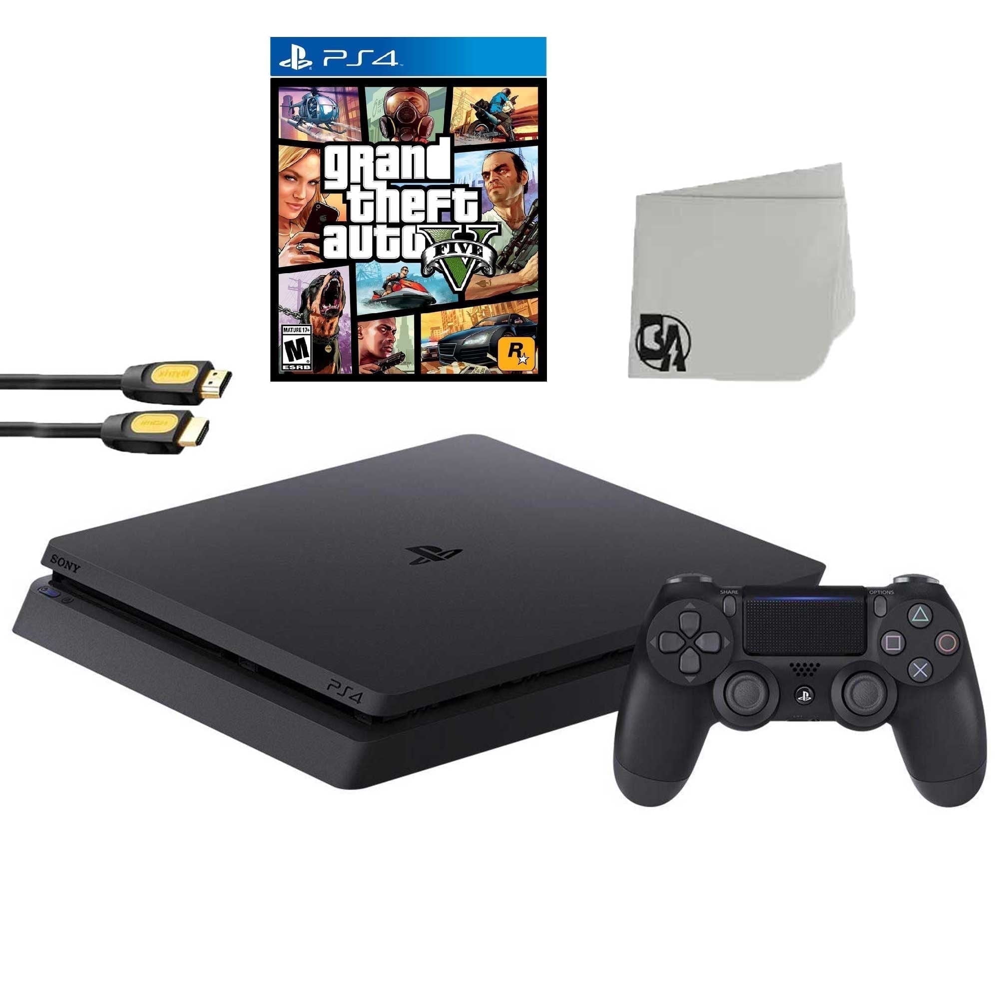Restored Sony CUH-1215A Playstation 4 500 GB Console, Black 