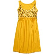 No Boundaries - Juniors Sequin Jersey Tank Dress