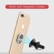thumbnail image 4 of Cell Phone Ring Grip, 2 Pack Set, 360° Adjustable Ring Holder, Fits Magnetic Car Holder for Mobile Phone Holder and Black, 4 of 5