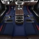 thumbnail image 3 of Alfombrillas de coche personalizadas, accesorios para el interior, con forma de diamante, rayas, cuero grueso, doble capa, para el 99 % de los vehículos, 3 of 5