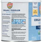 (2 pack) Earths Best Organic Milk Drink Powder Toddler Formula with Iron - DHA, 21 oz Canister