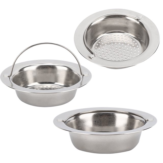 Filtro, colador de cocina de acero inoxidable de 3 piezas, herramienta de filtrado, rendimiento de alta gama