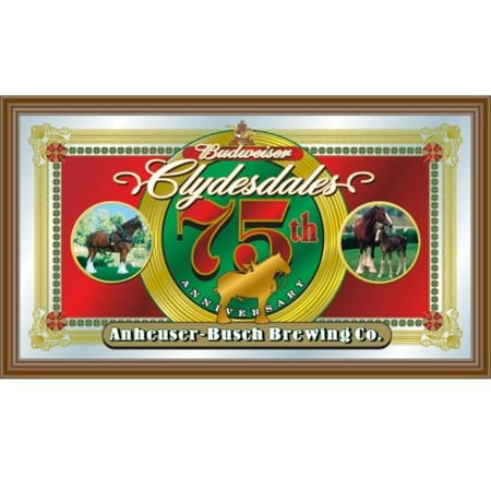 Budweiser Clydesdales 75th Anniversary Mirror
