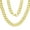 Yellow, variant on "14k Rose Gold Solid Curb Cuban Link Chain Necklace 20"" 9mm 42.4 grams" - Rose,20"