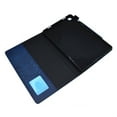 thumbnail image 5 of SaniMore Wallet Case for Samsung Galaxy Tab A9 Plus Case 12.4" 2023 SM-X810/X816/X818, Card Slots Pen Holder [Auto Sleep] PU Leather Maganetic Ciasp Kickstand Shcokproof Protective Cover, Blue, 5 of 10