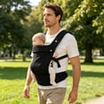 thumbnail image 3 of Newborn Baby Carrier for Toddlers 0-3 Years Old - Ergonomic 2-Position Baby Carrier with Head and Neck Support, Hip-Healthy Positioning, 3 of 5
