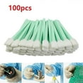 thumbnail image 1 of 100pcs Foam Tip Swab Kit, PP Stick Sponge Cleaning Swab Set for Lens _Special Gift, 1 of 5