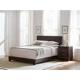Dorian 4piece Queen Bedroom Set Brown and Dark Cocoa