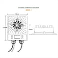 thumbnail image 4 of Controlador de Carga Solar MPPT Reductor de 600 W con Salida de 10-30 V/17-85 V. Controlador Inteligente de Recarga de Temperatura Solar., 4 of 5