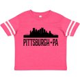 thumbnail image 3 of Inktastic Pittsburgh Pennsylvania City Skyline Boys or Girls Toddler T-Shirt, 3 of 5